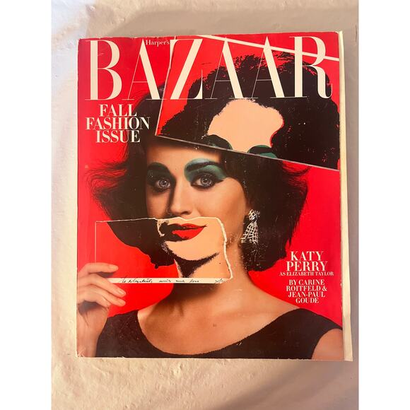 Harper's Bazaar Magazine Katy Perry cover - September 2015 - Picture 2 of 15